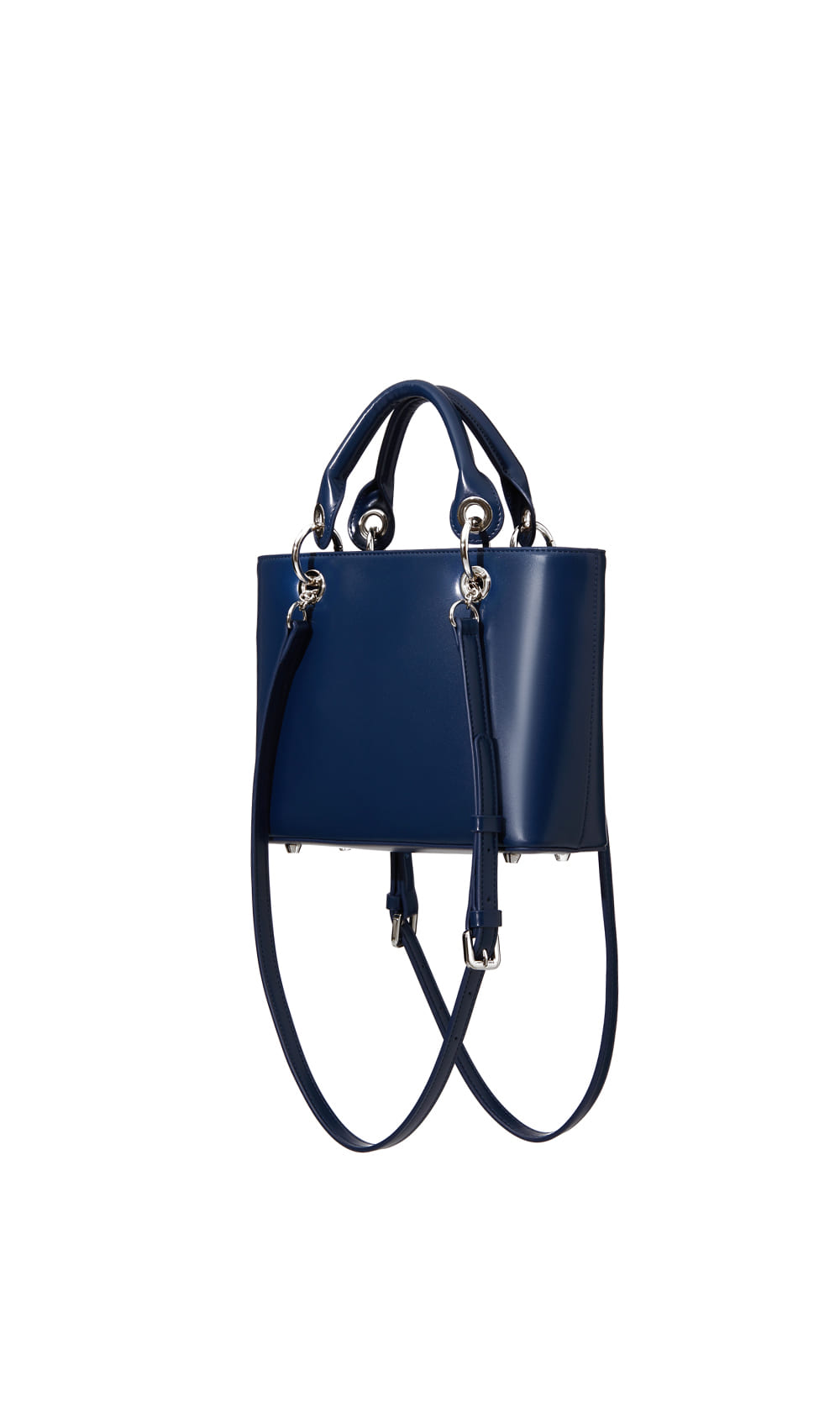 YOOUR Small Bag | Navy | Leather |