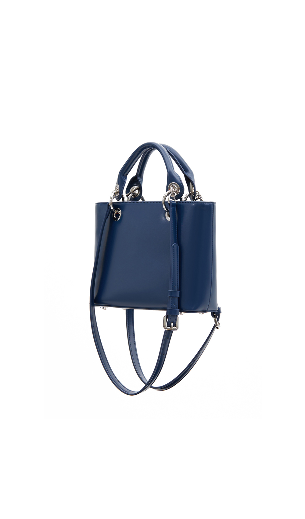 YOOUR Small Bag | Navy | Leather |